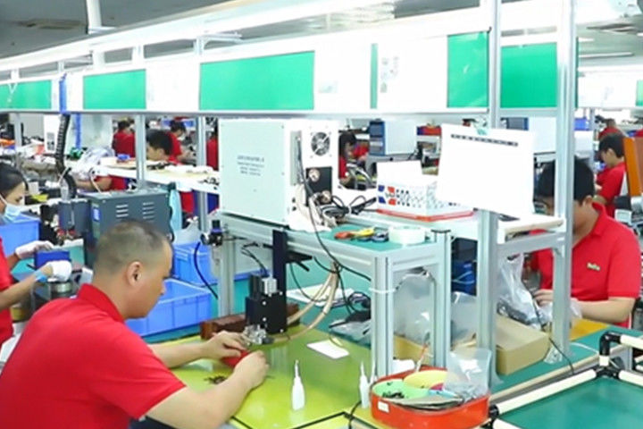 SHENZHEN KLESMAN TECHNOLOGY CO LTD linia produkcyjna producenta